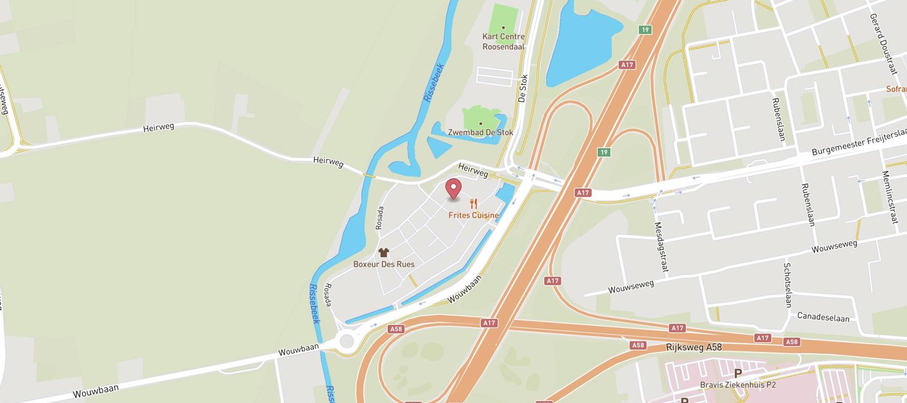 PUMA Outlet Roosendaal map