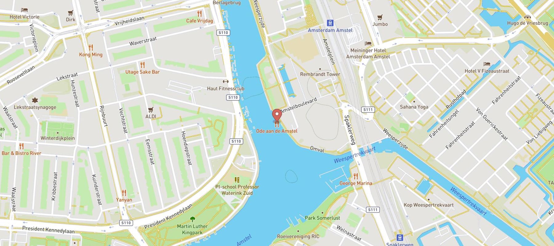 Ode aan de Amstel map