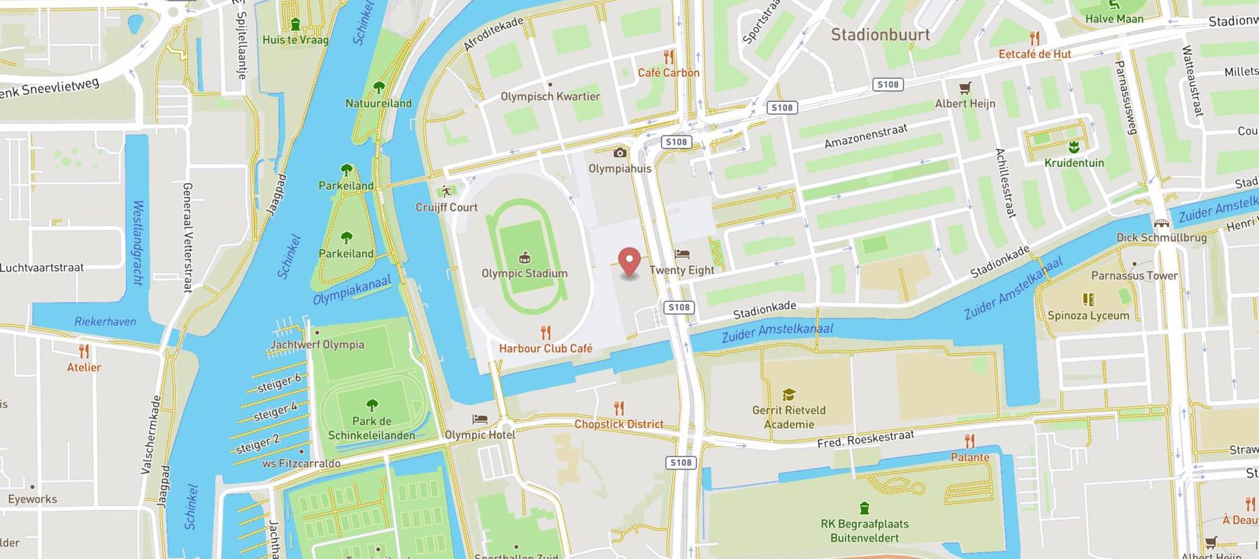 Restaurant Wils map