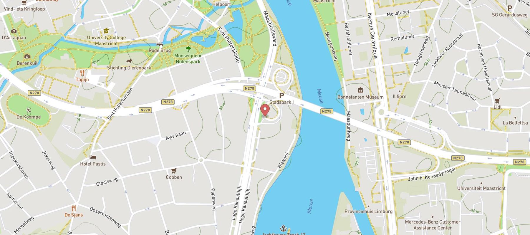 Q-Park Stadspark III map