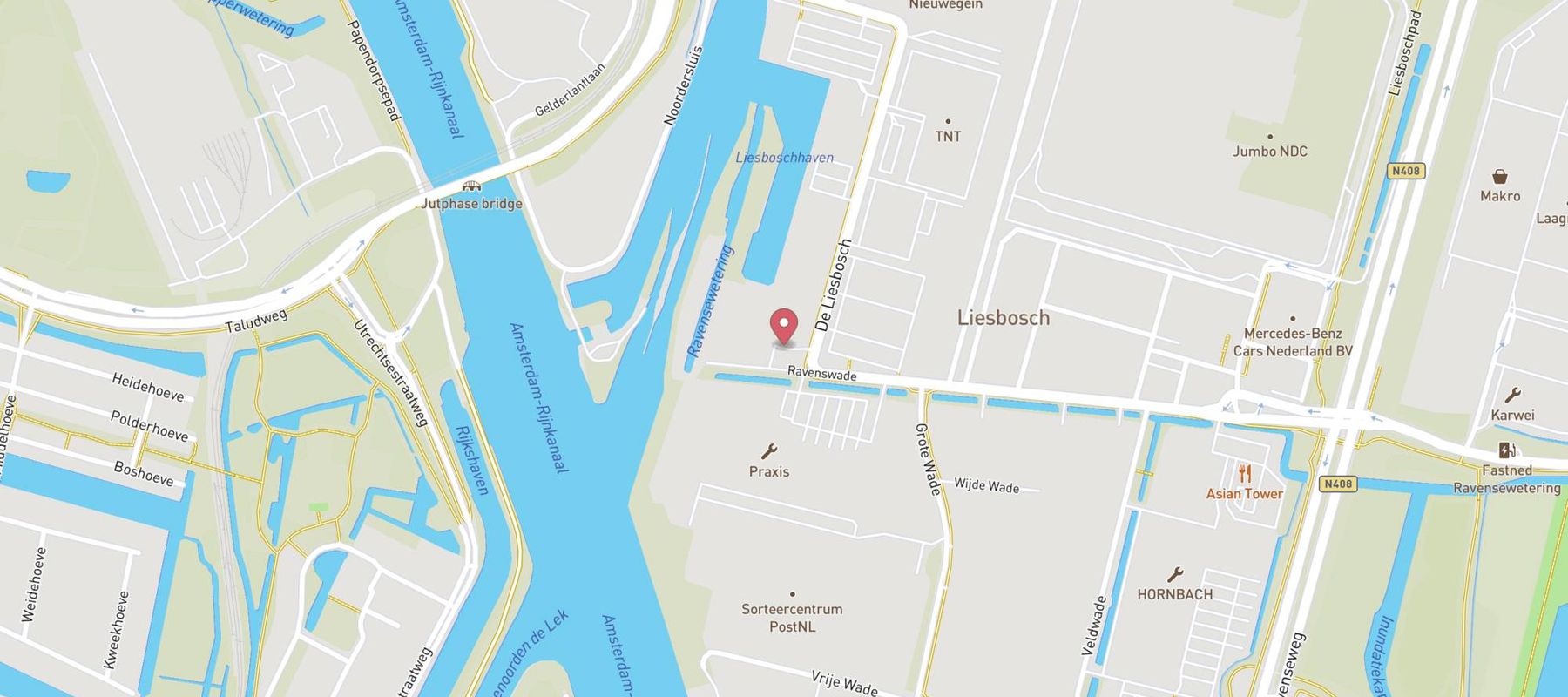 T-Energy Express Nieuwegein map