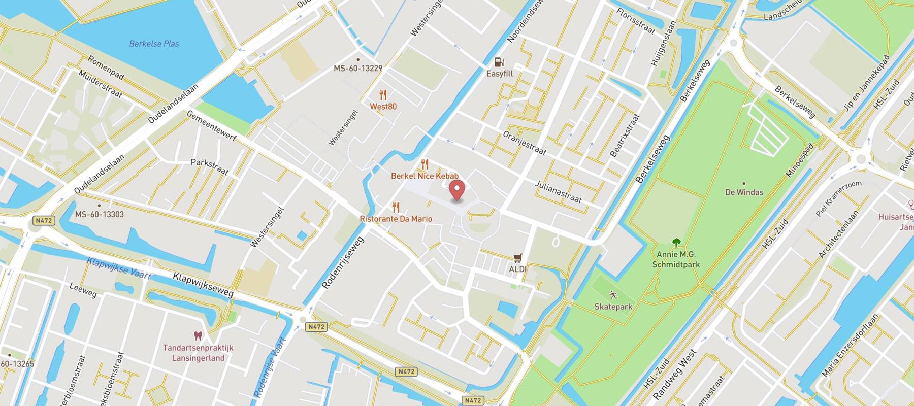 Pearle Opticiens Berkel En Rodenrijs map