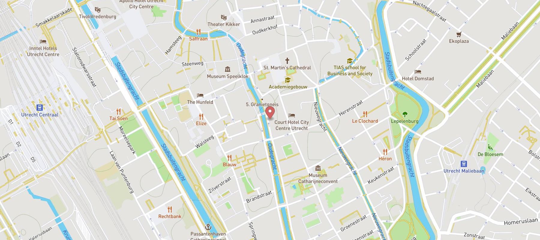 Kafé België map