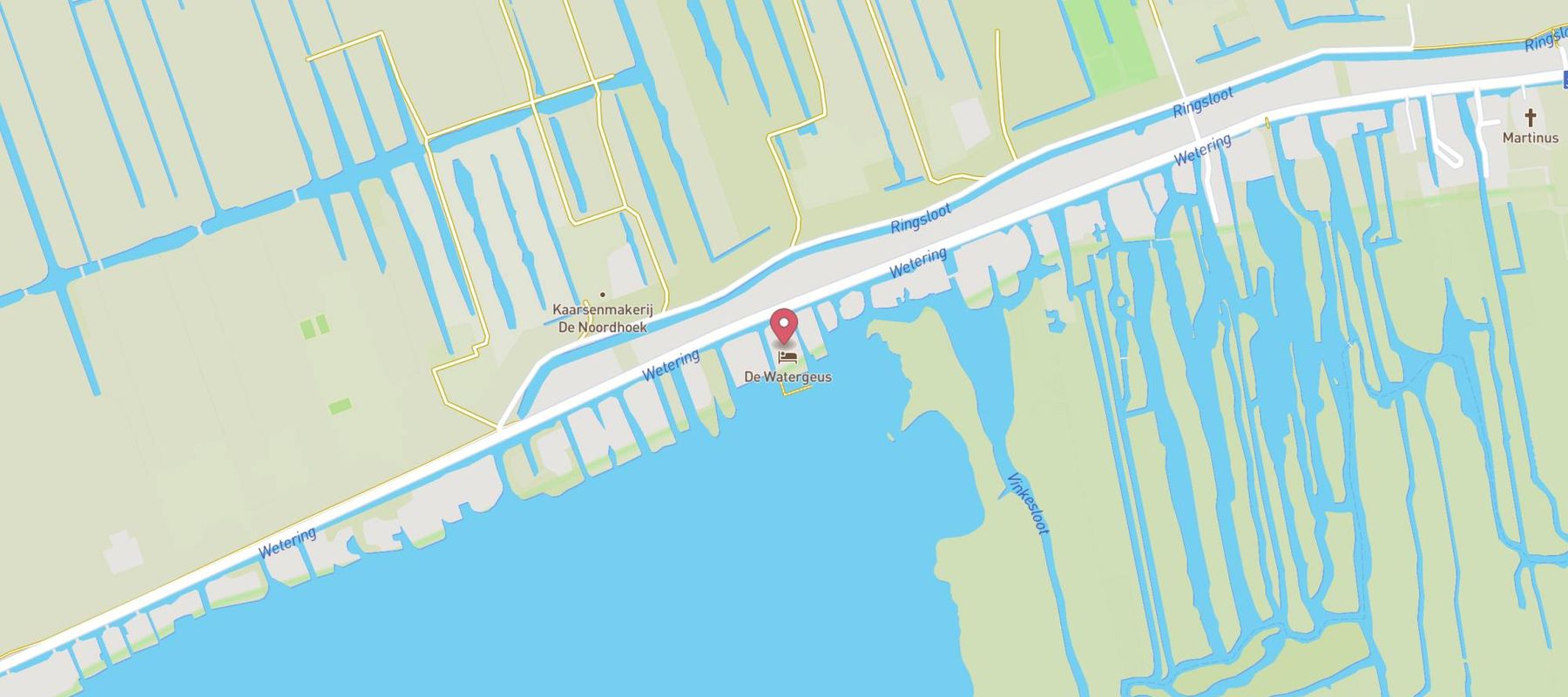 Hotel Restaurant "De Watergeus" map