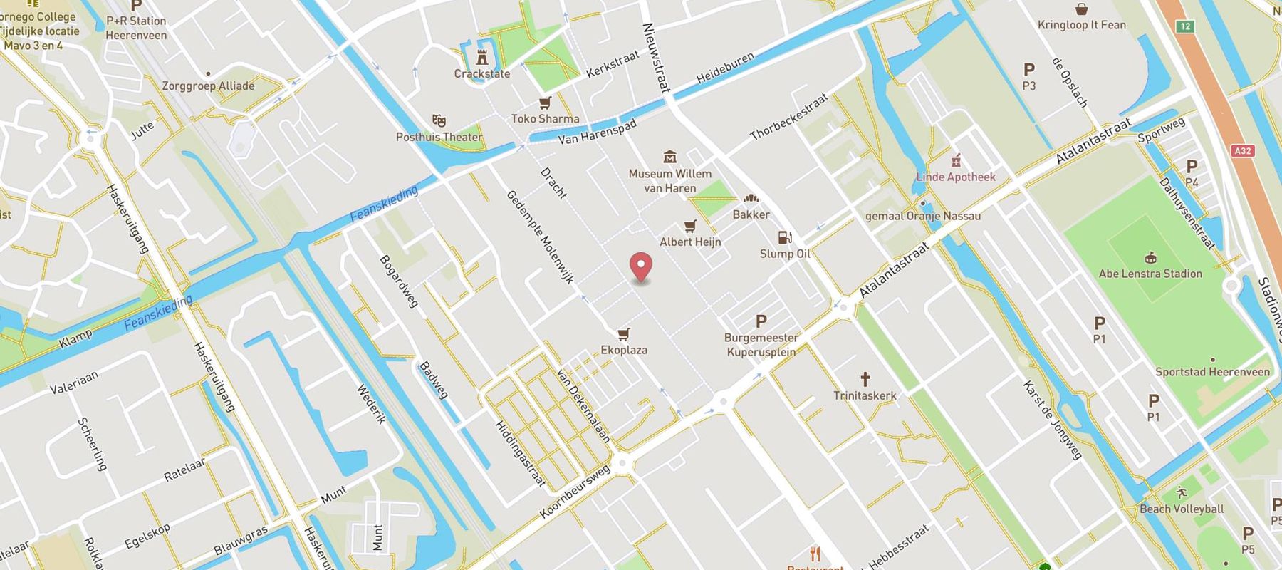 Xenos Heerenveen map