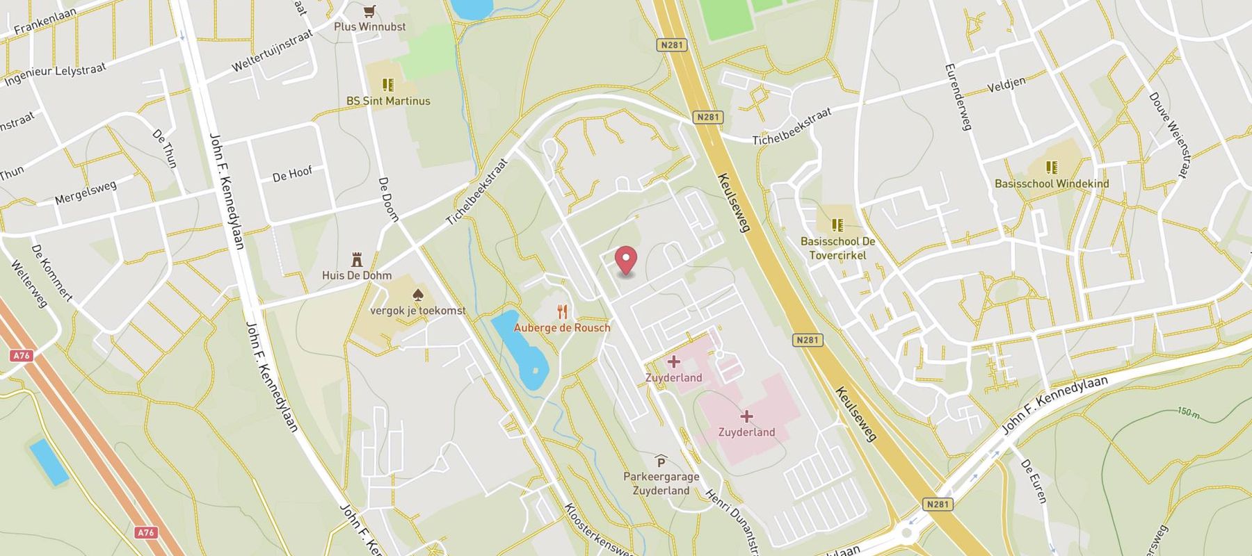 Hotel de Rousch map