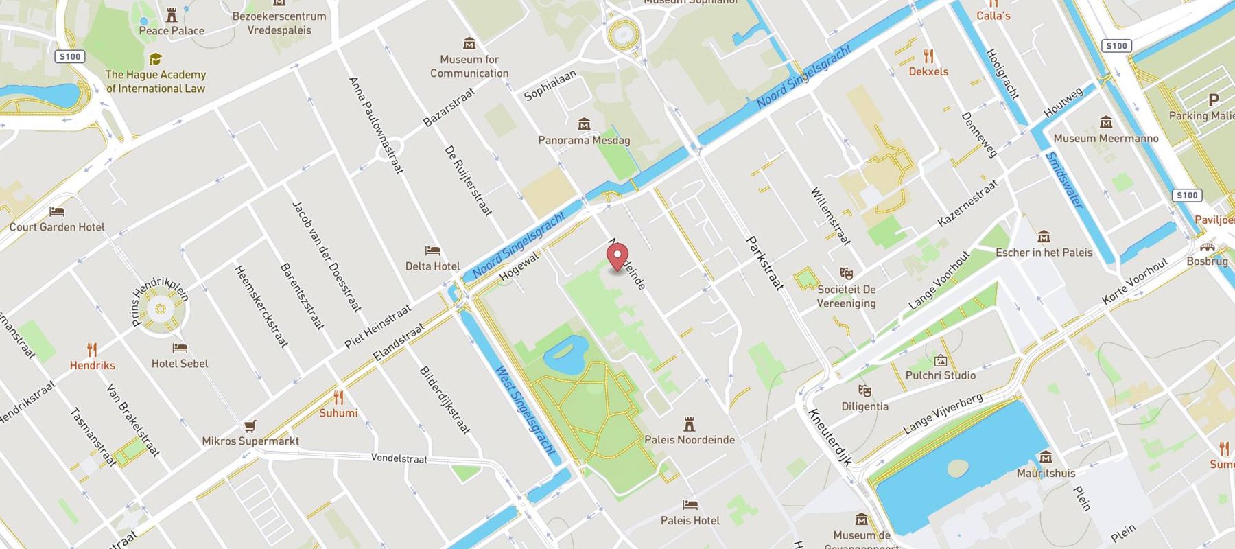 Hi-Fi Klubben Den Haag map