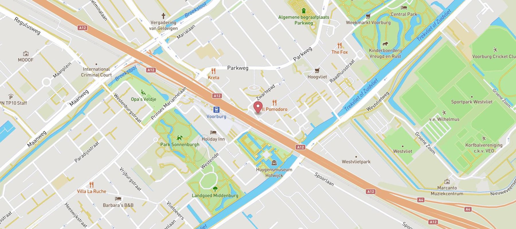 Restaurant Papermoon map