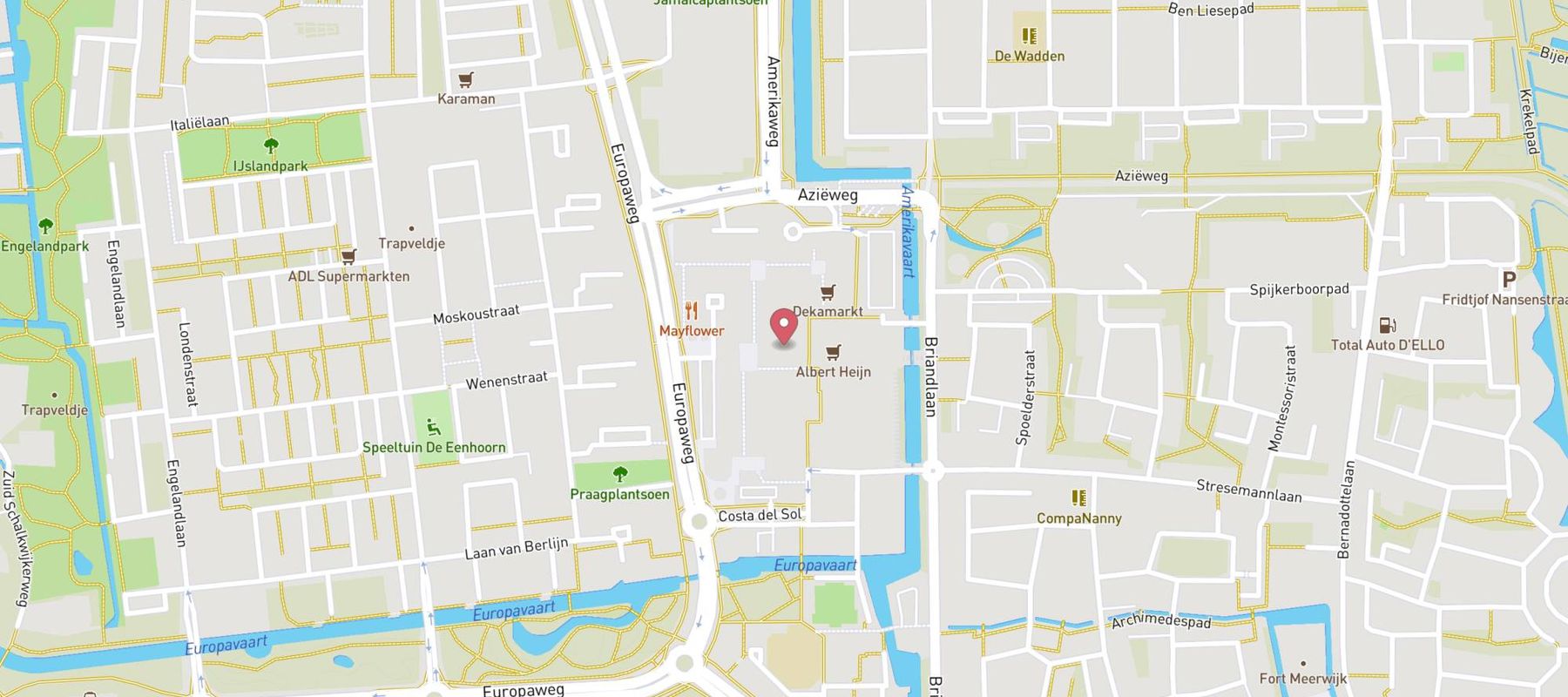 Xenos Haarlem map