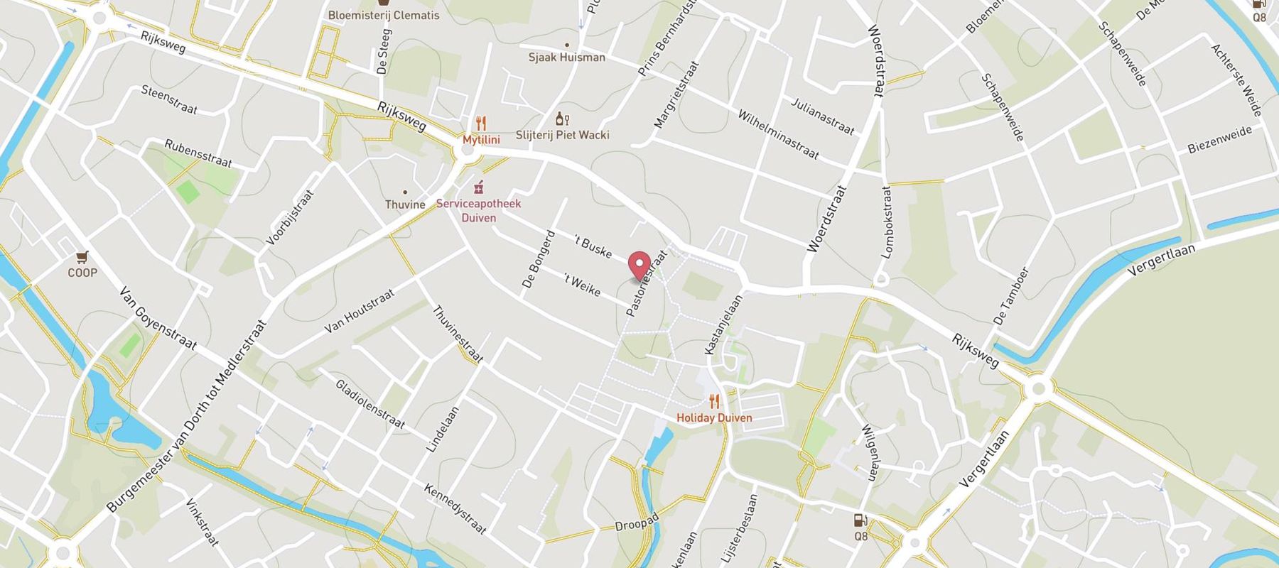Blokker map