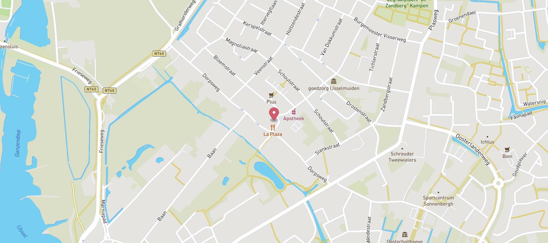 Kruidvat map