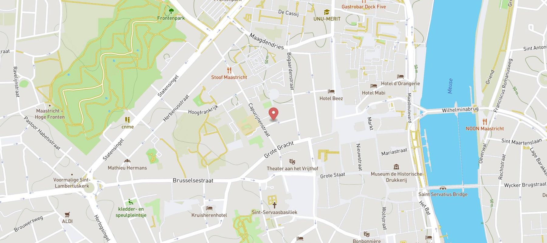 Cousins Boutique Hotel map