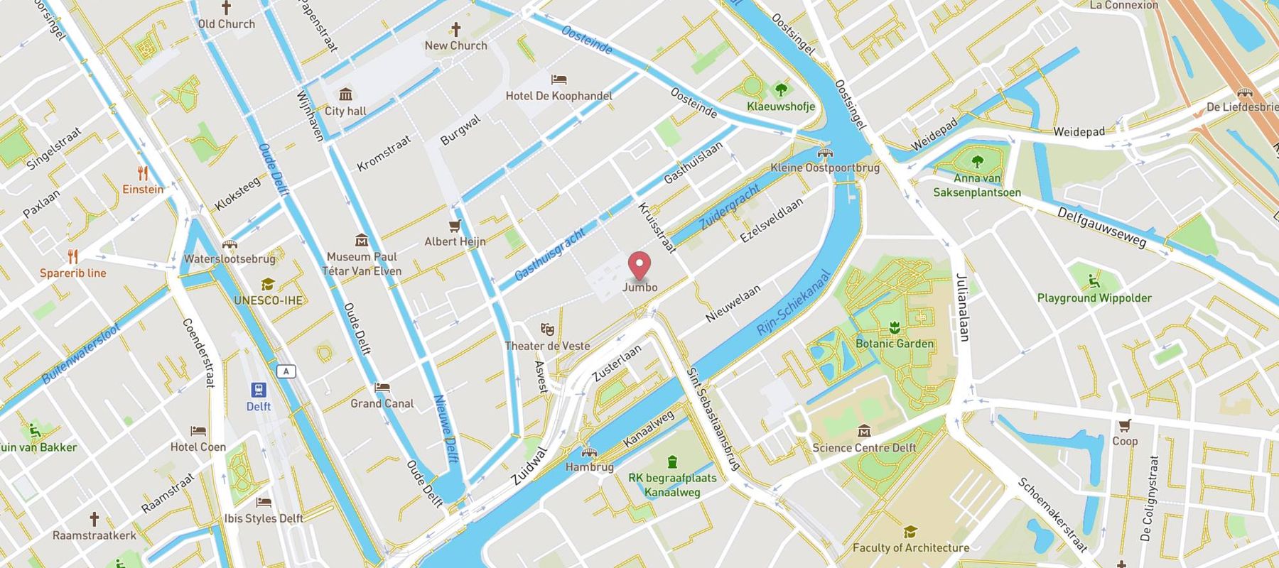 Kruidvat map