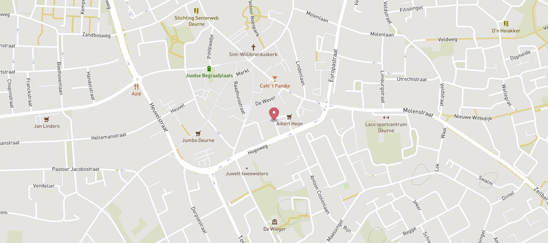 Kruidvat Deurne map