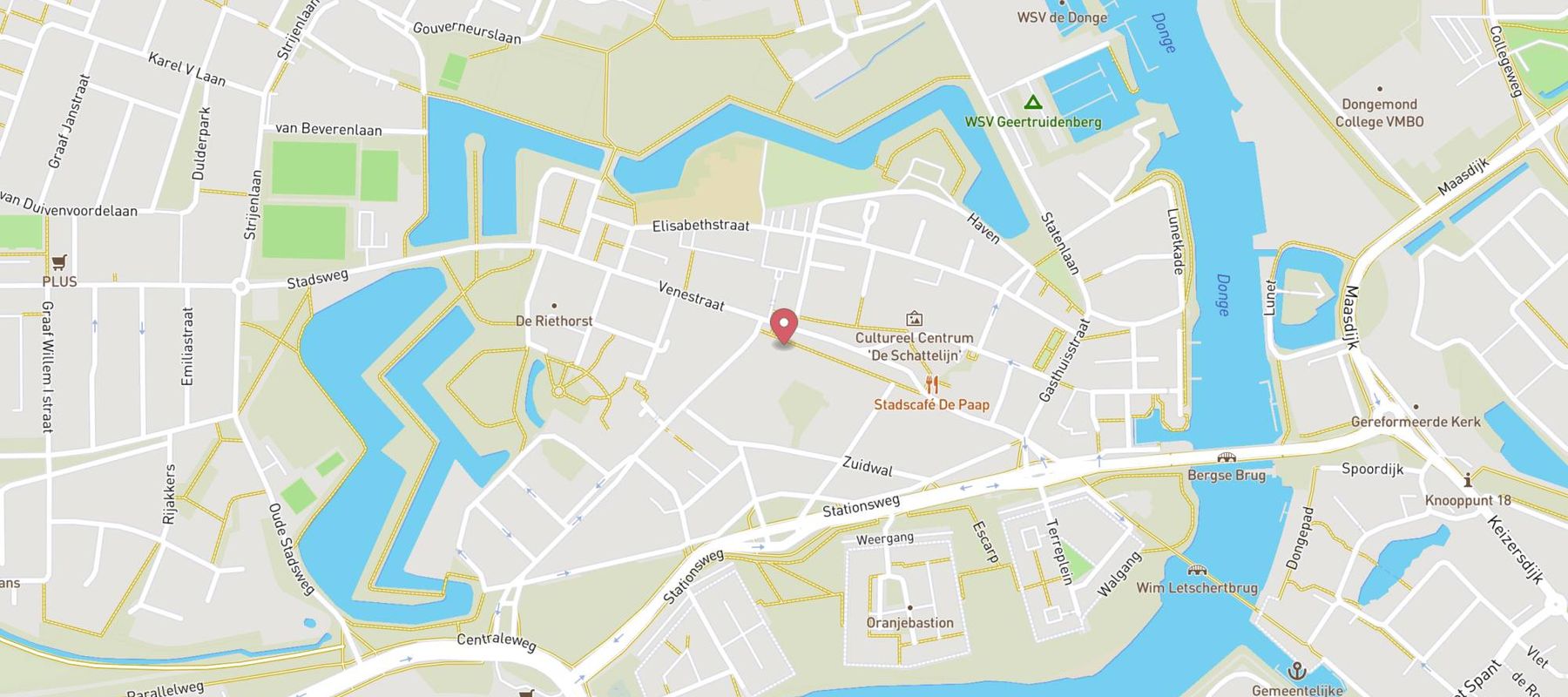 Restaurant 't Weeshuys map