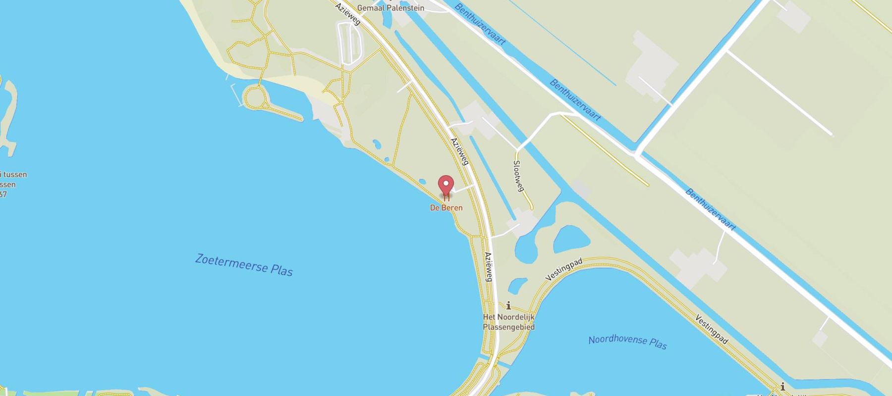 Restaurant De Beren Zoetermeer map