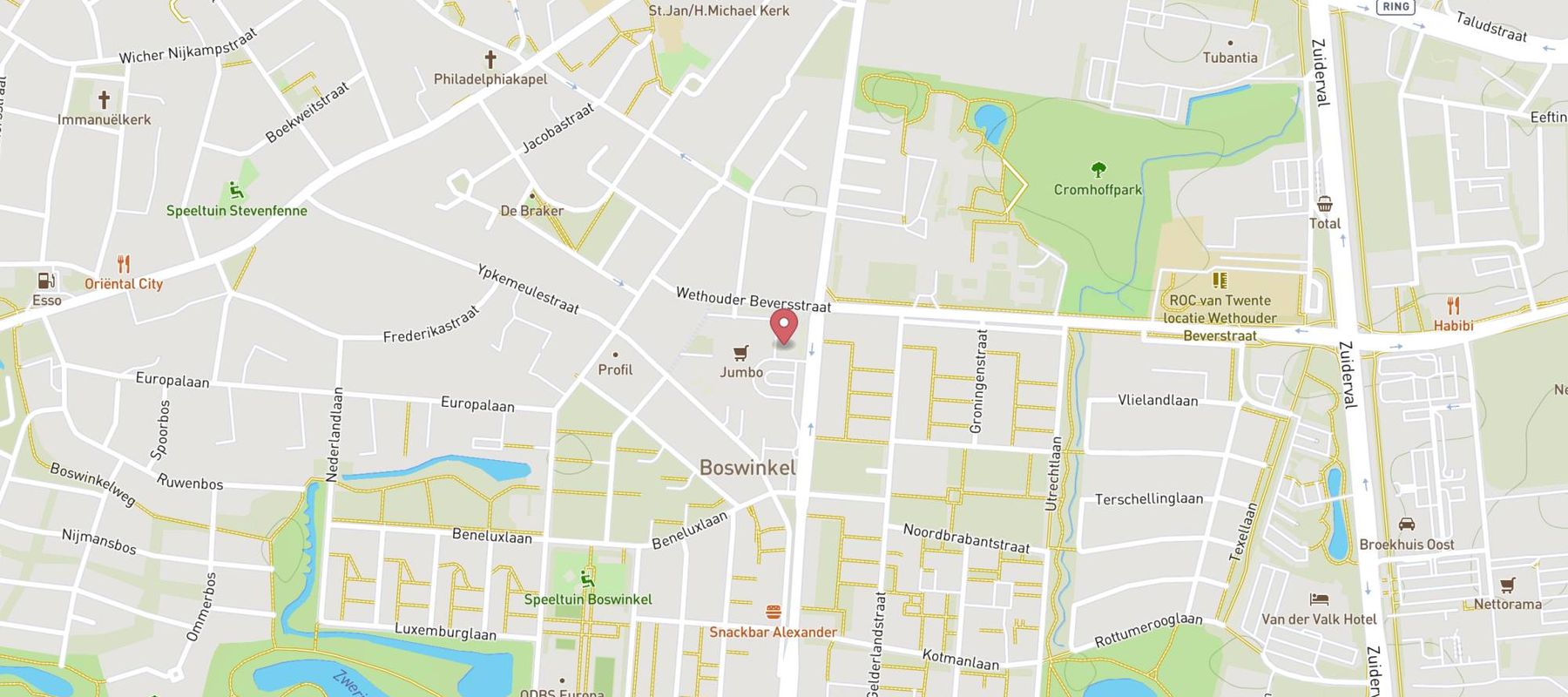 Trekpleister map