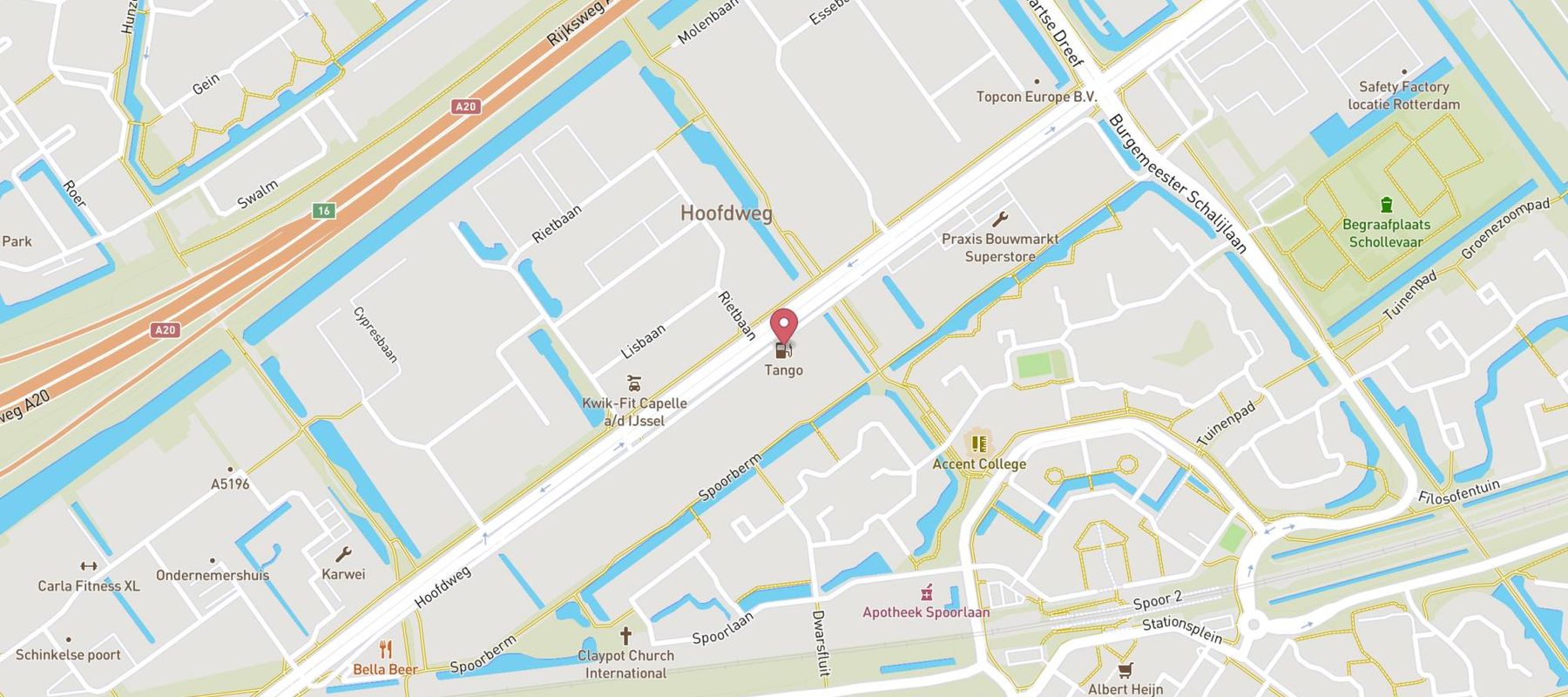 Tango Capelle aan den IJssel Hoofdweg map