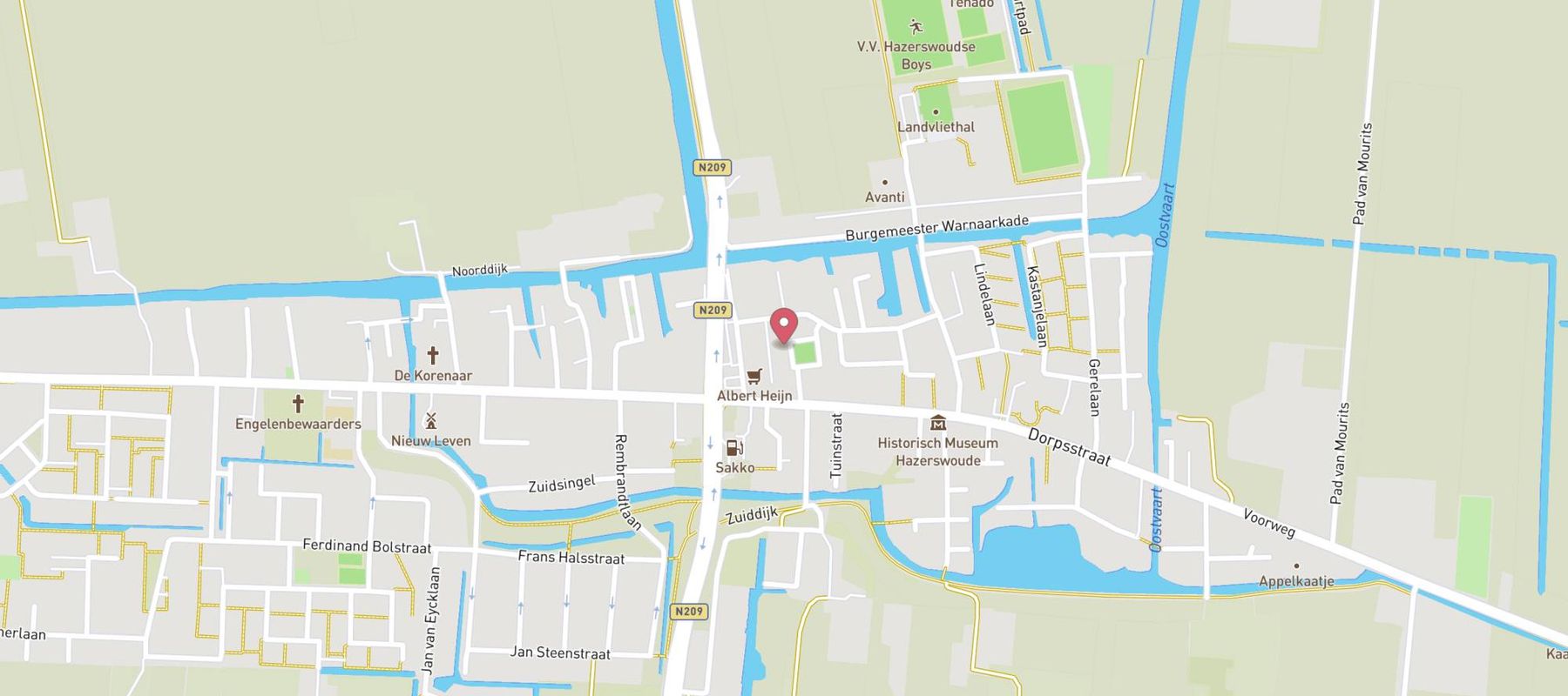 Kruidvat map