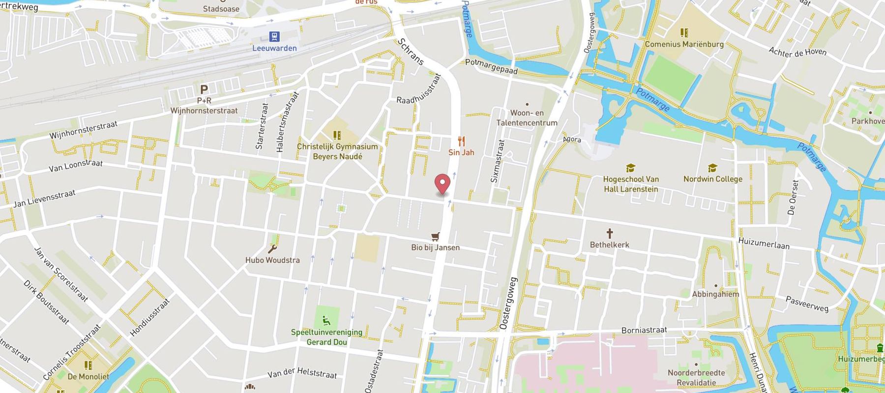 Expert Leeuwarden map