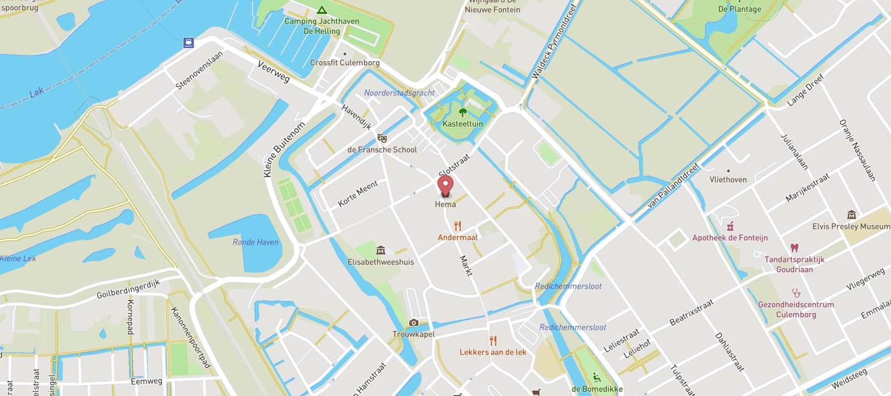 HEMA map