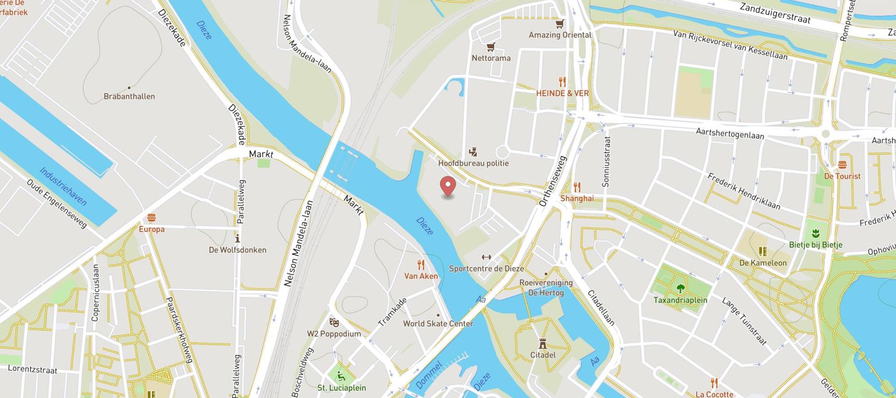 GAMMA bouwmarkt Den Bosch map