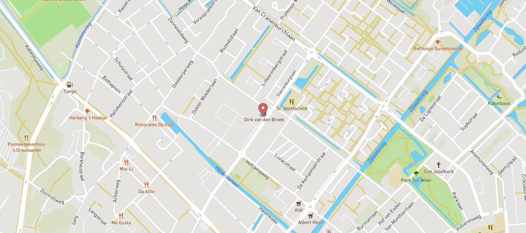 Dirk van den Broek map