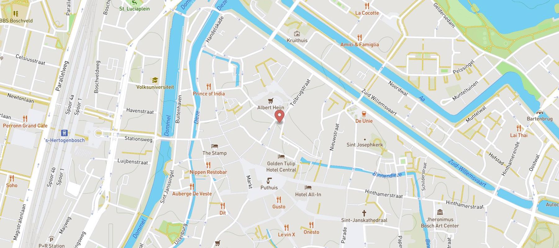 Tommy jeans Den Bosch map