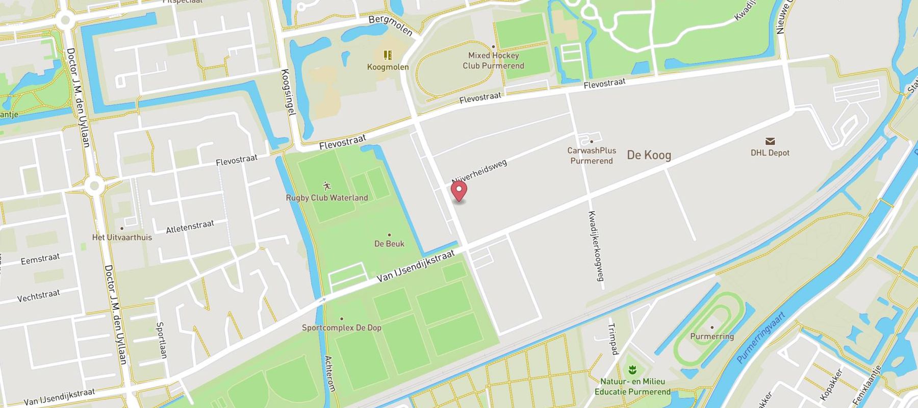 Bo-Rent Purmerend map