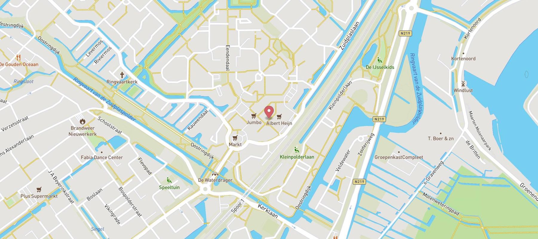 HEMA Nieuwerkerk aan den IJssel map