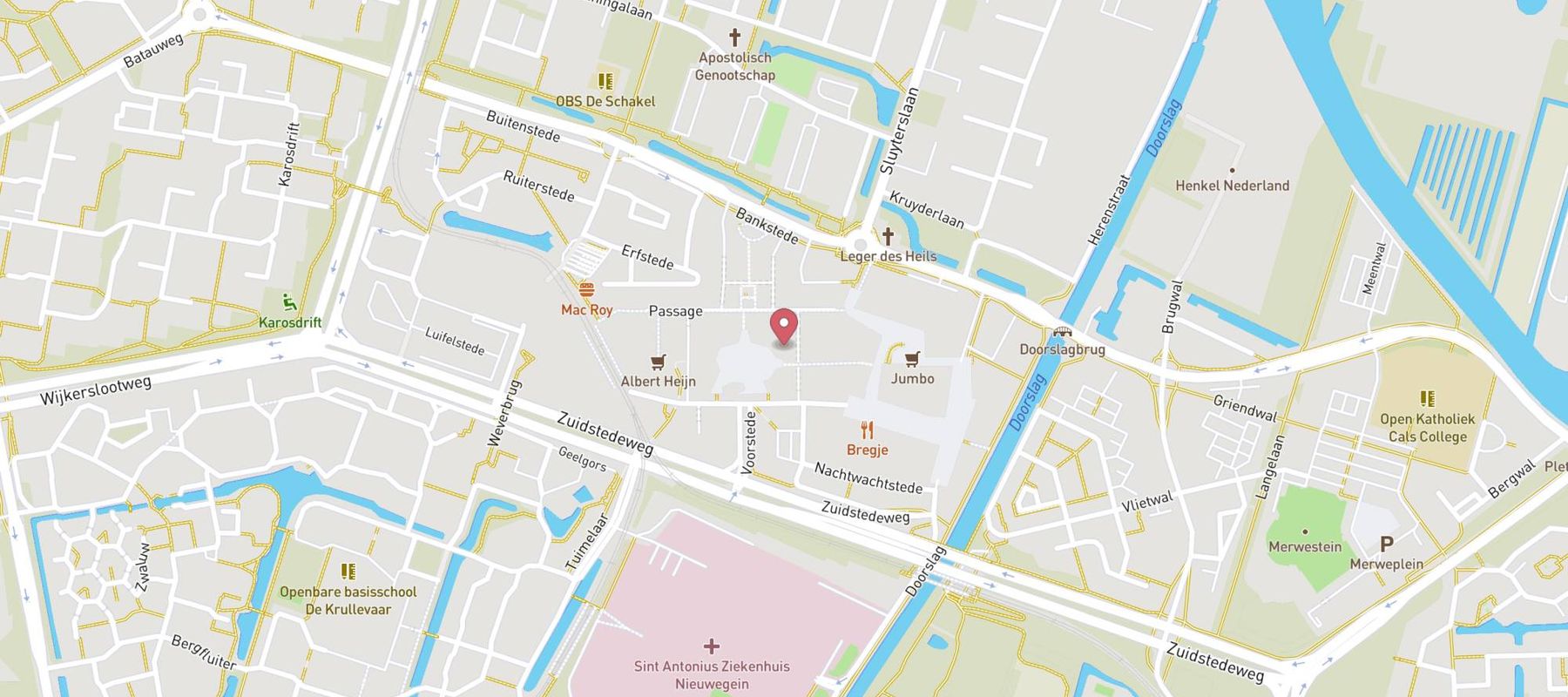 Barista Cafe Nieuwegein map