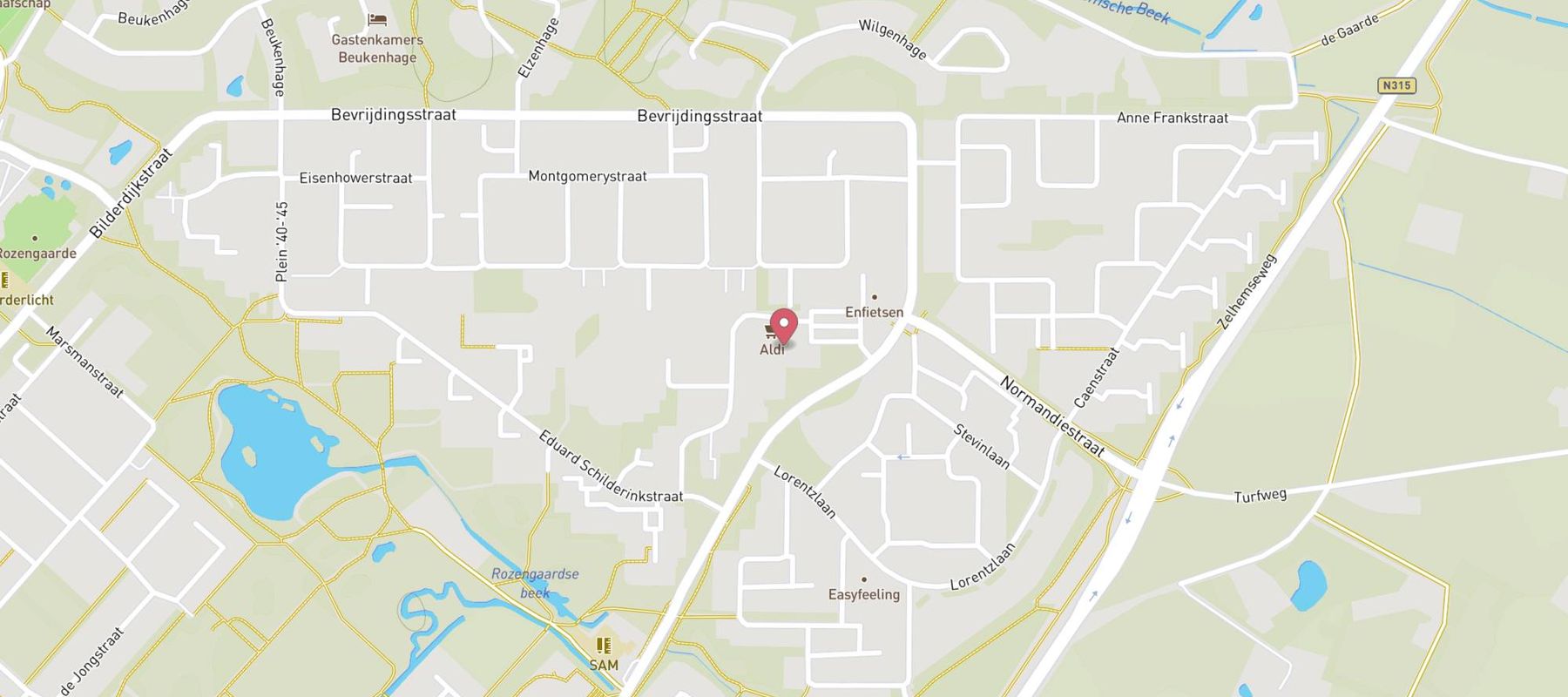 ALDI map