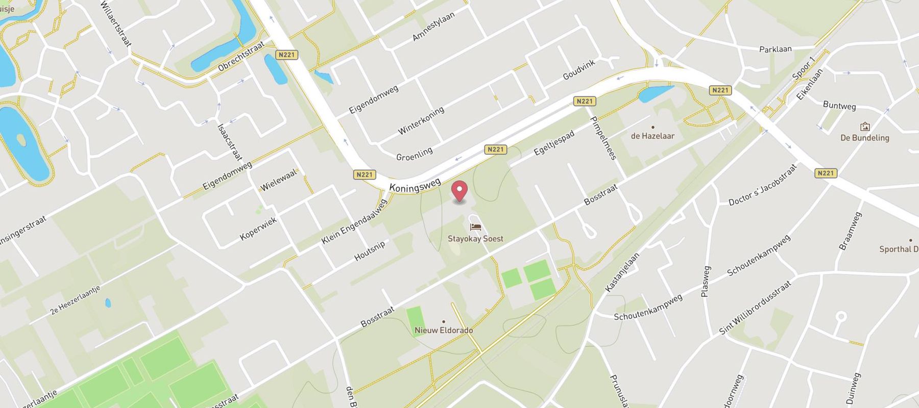 Stayokay Hostel Soest map