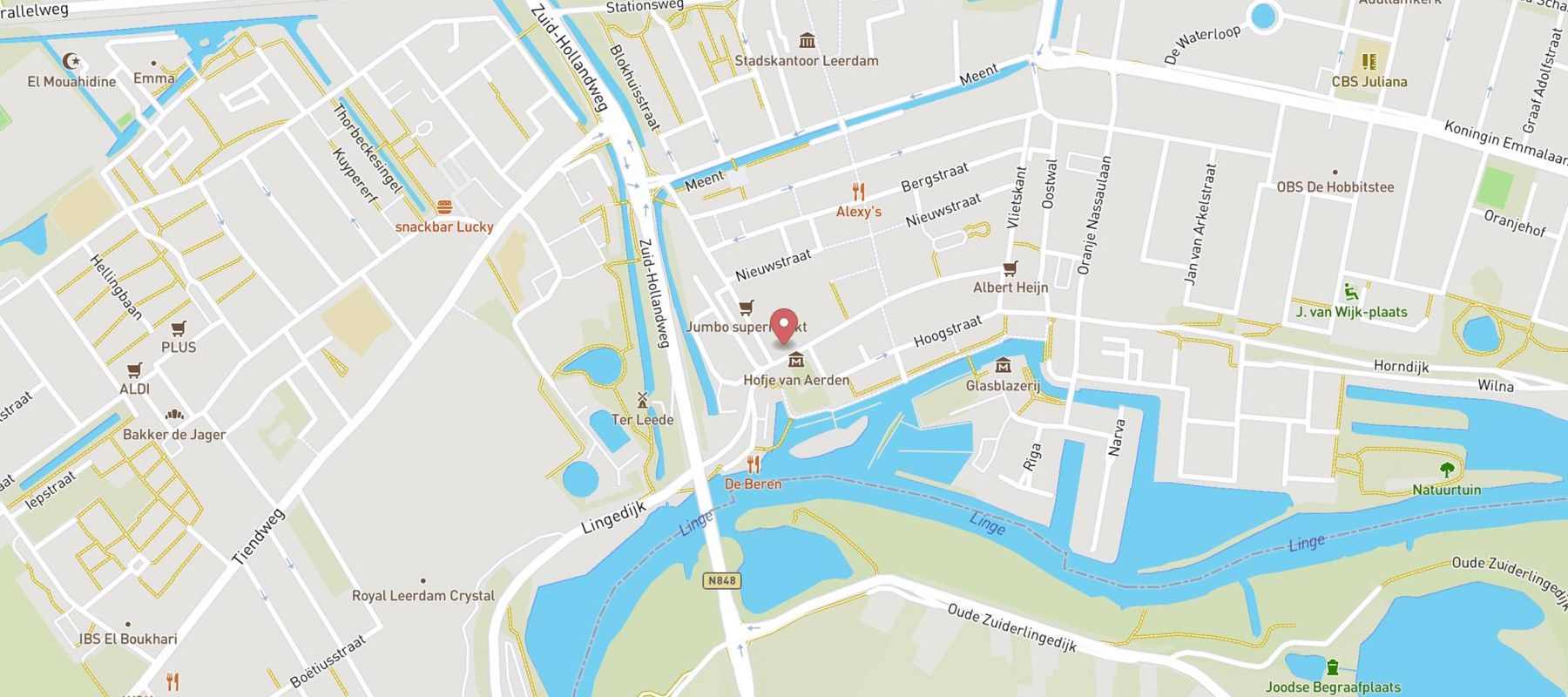 Kruidvat map