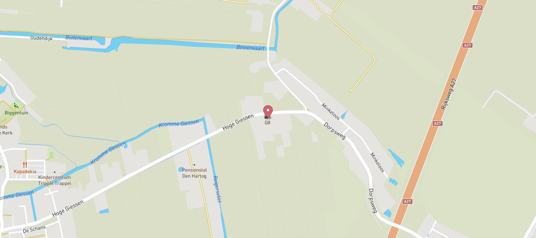 Argos Hoogblokland map