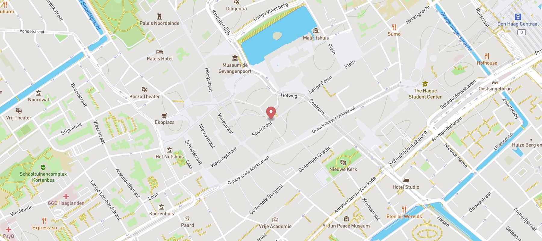 Nespresso Boutique map