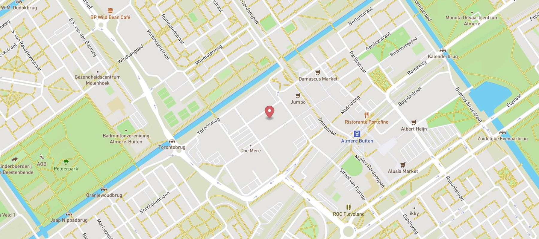 Autoservice KwikFit Almere-Buiten map