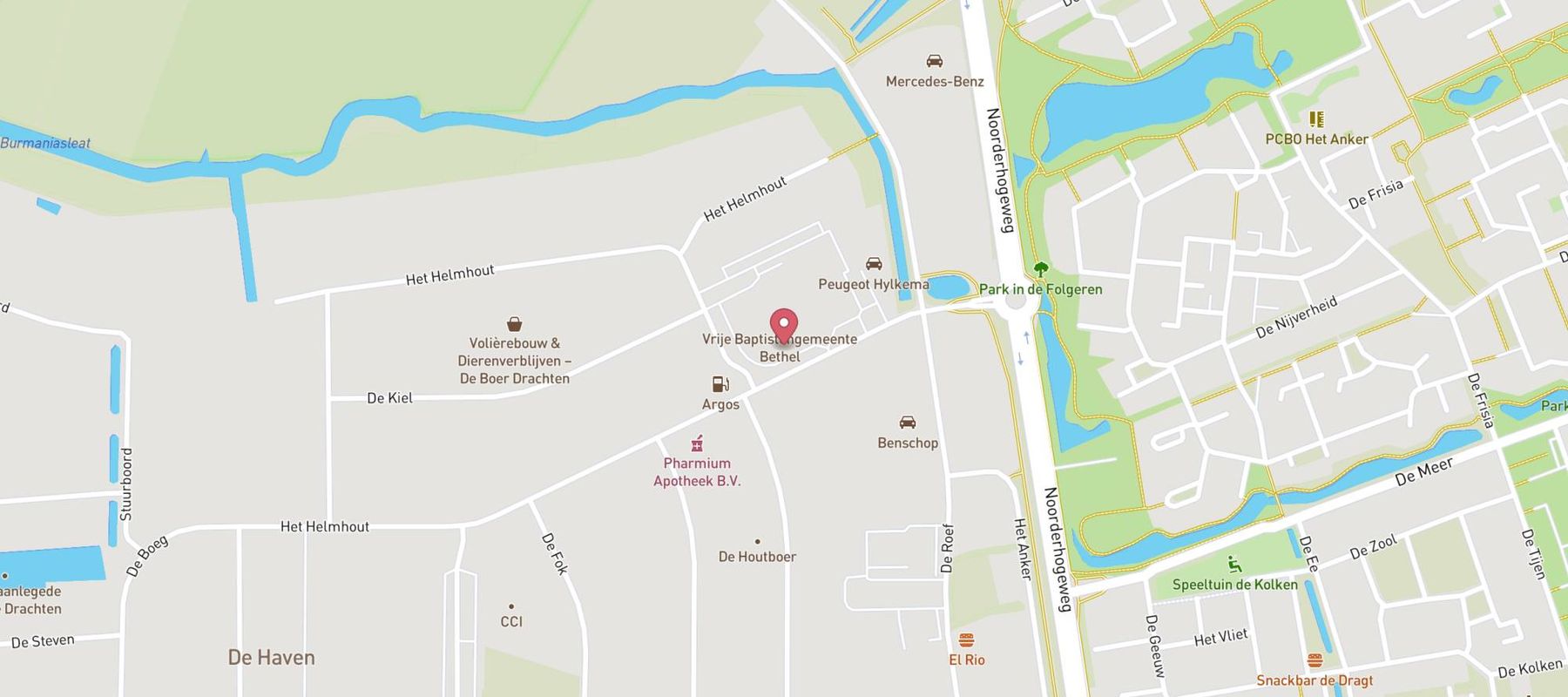 Tamoil Express Drachten De Bolder map