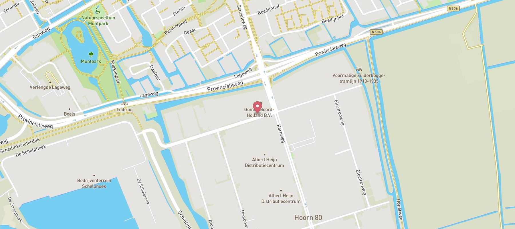 Tango Hoorn map