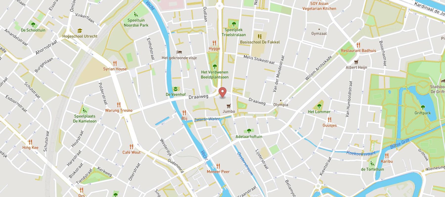 Kruidvat map