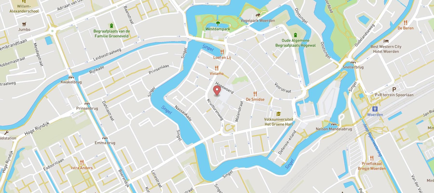 HEMA Woerden map