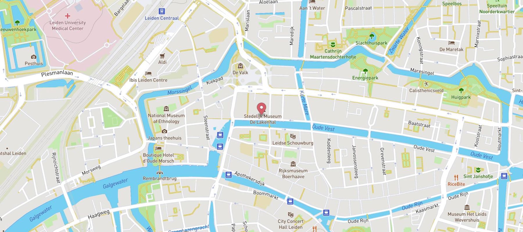 Museum De Lakenhal map