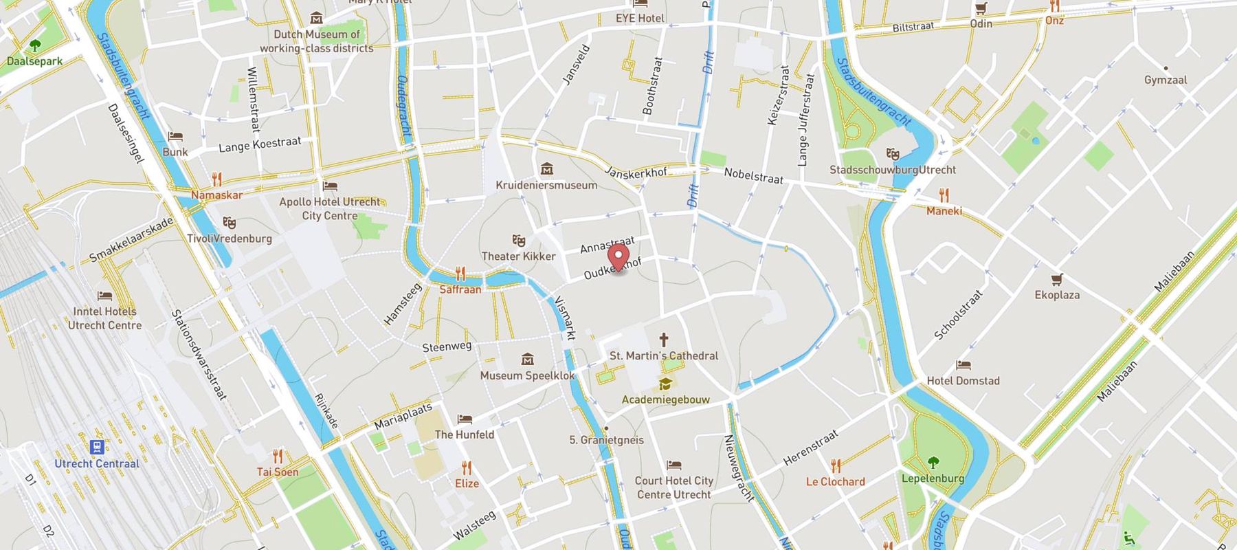 Loetje Utrecht map