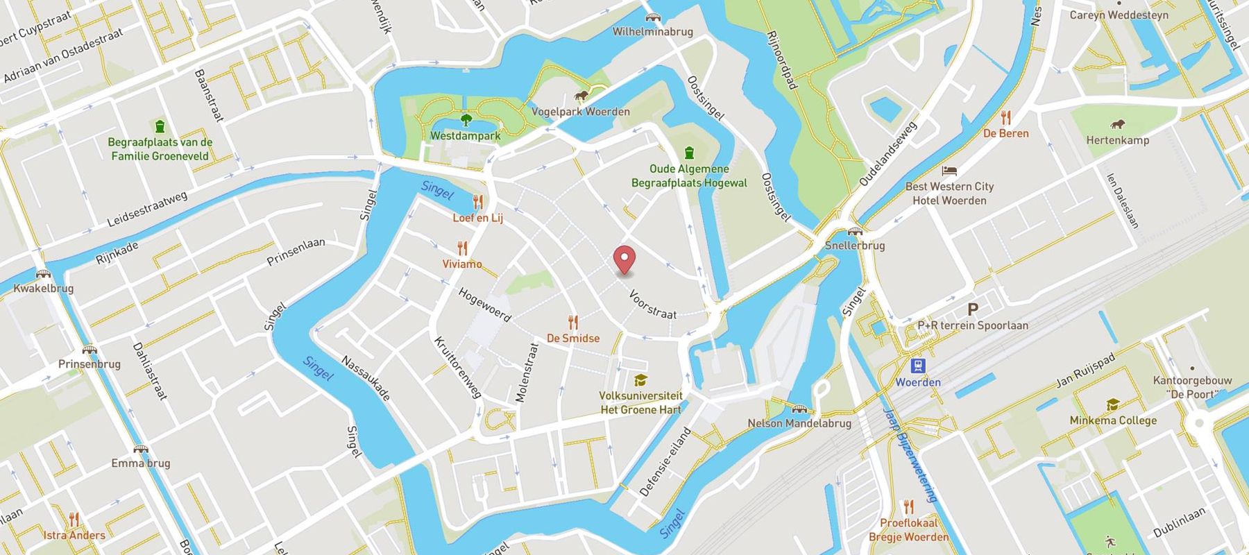 Blokker Woerden map