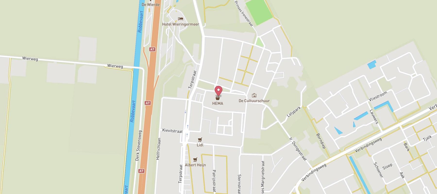 HEMA map