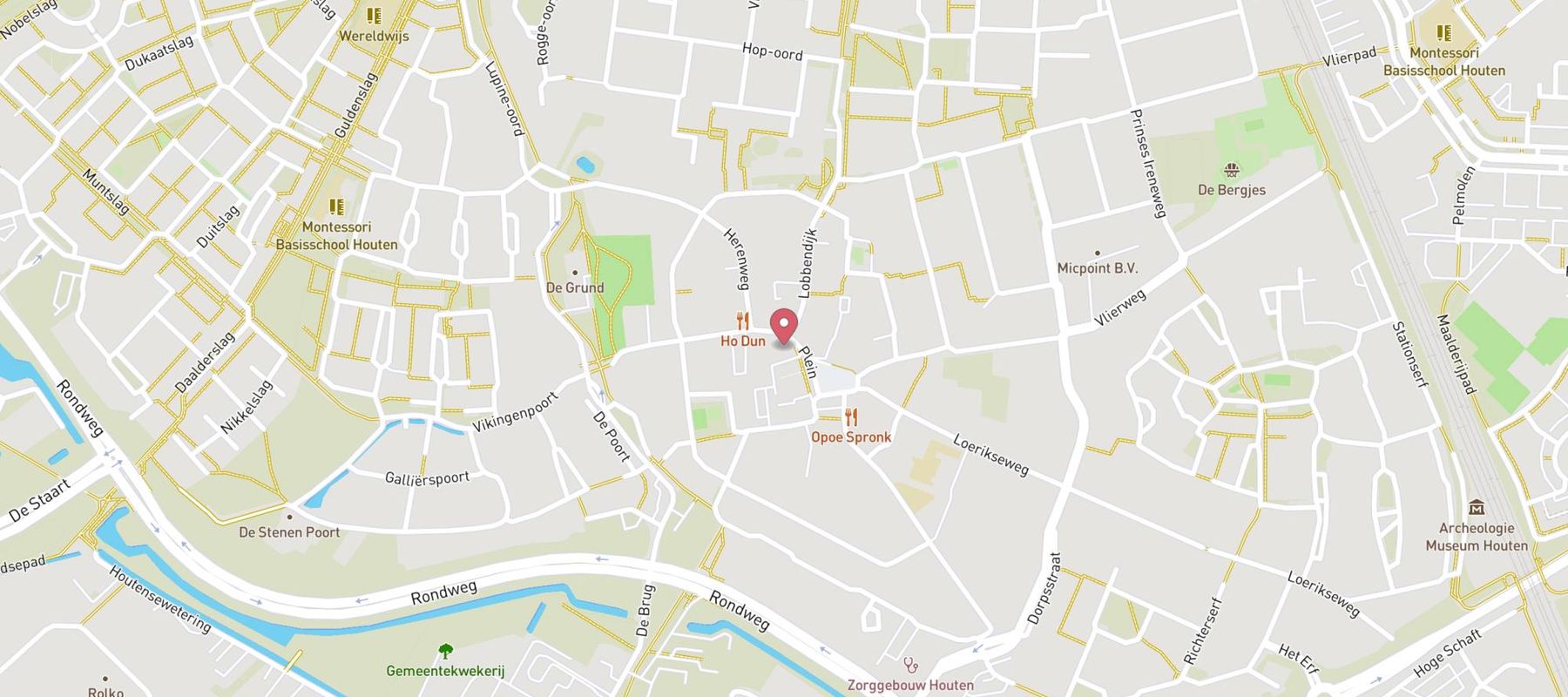 Bij Teus-Restaurant map