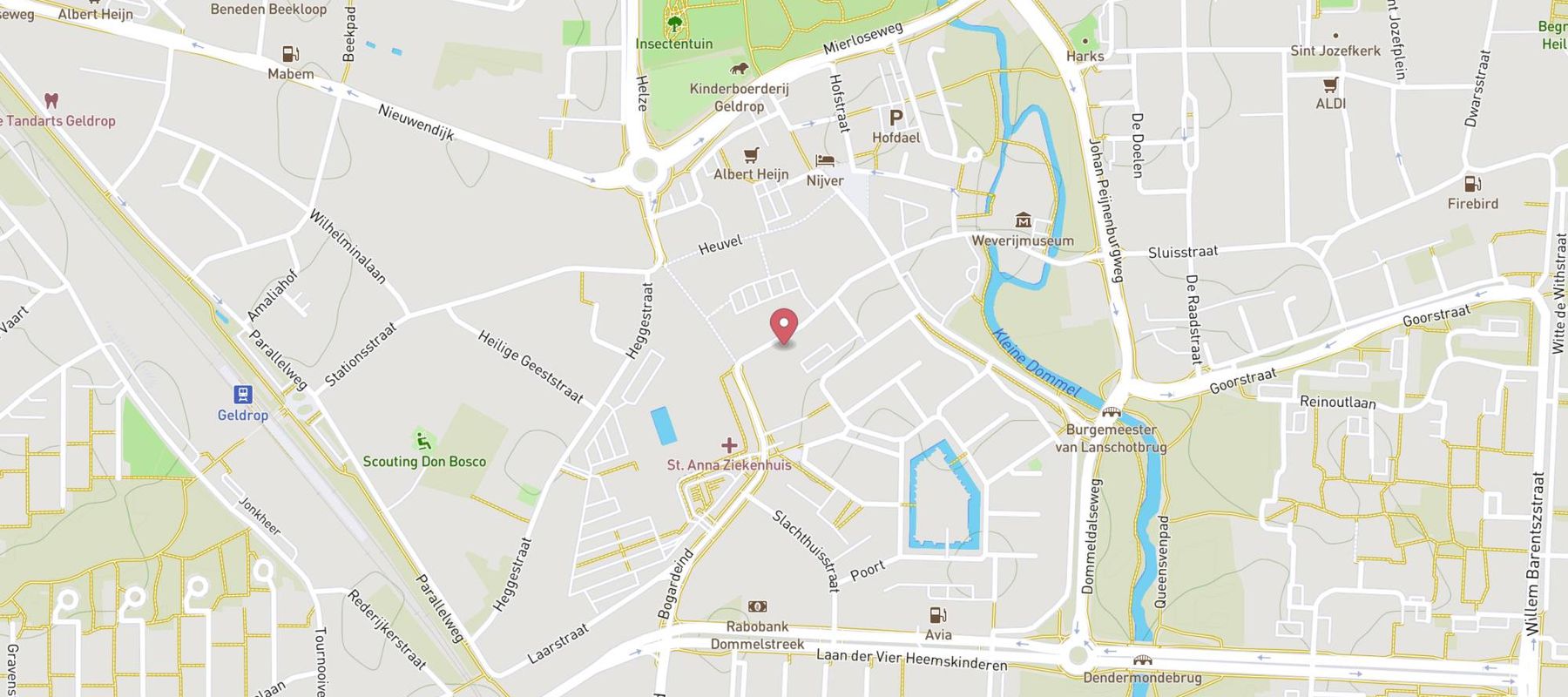 Shoeby - Geldrop map