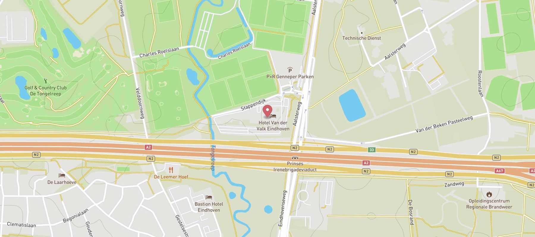 Van der Valk Hotel Eindhoven map