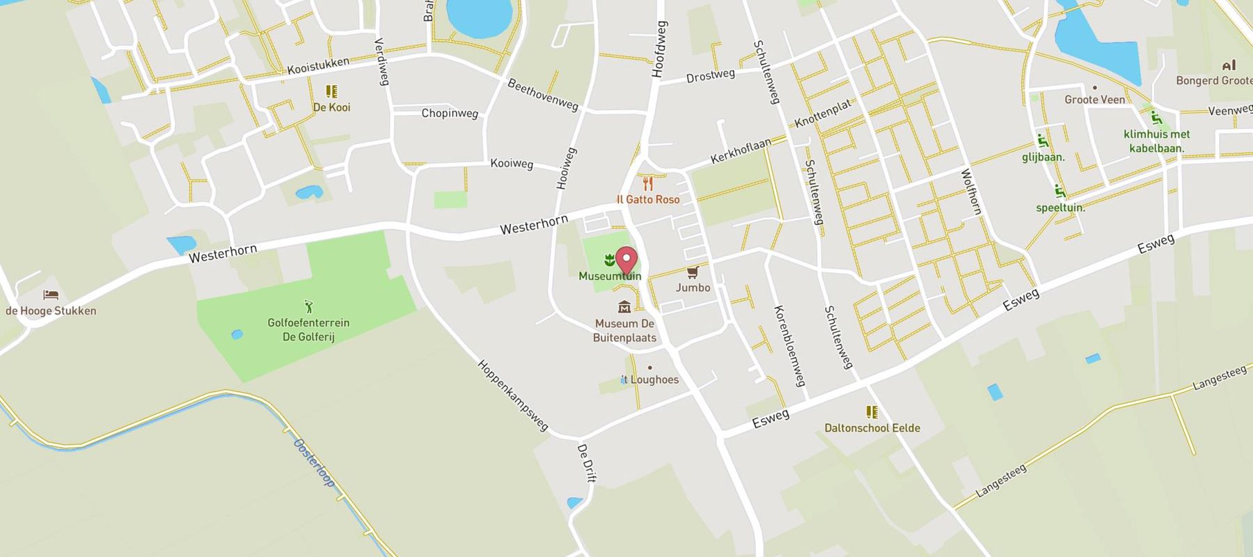 Drents Museum De Buitenplaats map