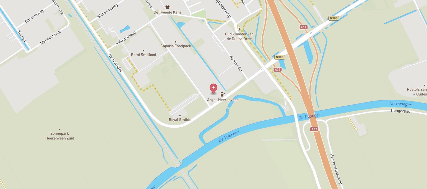 Argos Heerenveen map